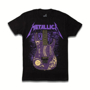 Kirk Hammett Purple Ouija Guitar T-Shirt