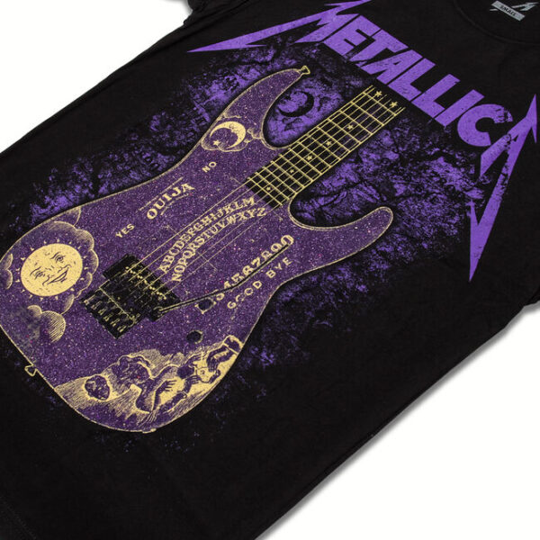 Kirk Hammett Purple Ouija Guitar T-Shirt