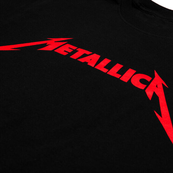 Red Metallica Logo T-Shirt