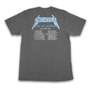 Ride The Lightning 1985 Tour T-Shirt