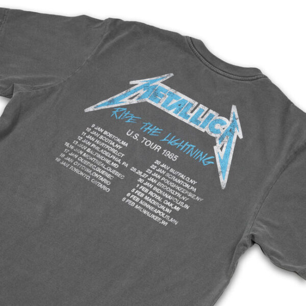 Ride The Lightning 1985 Tour T-Shirt