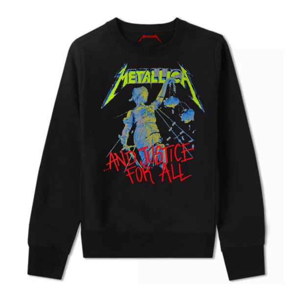 AND JUSTICE FOR ALL Metallica Sweatshirt