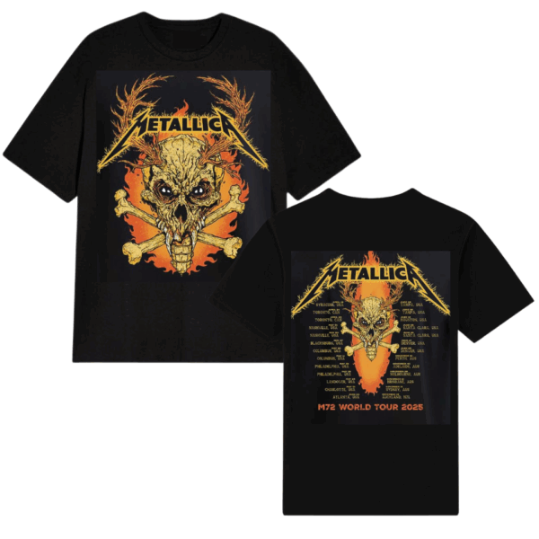 World Tour M72 2025 Metallica Shirt