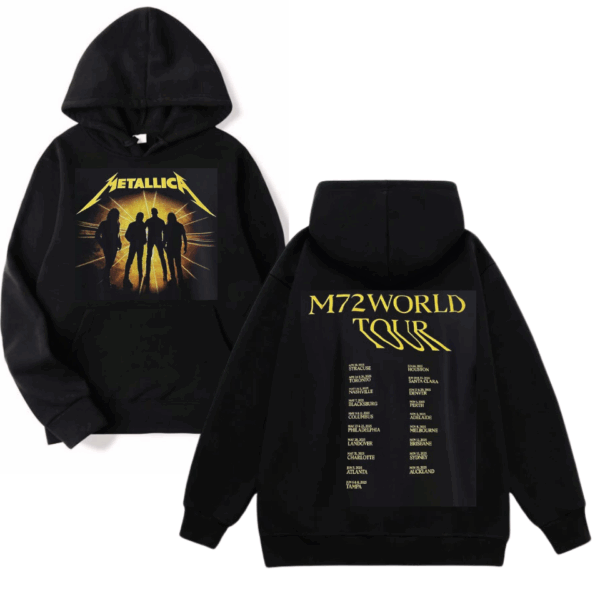 Metallica M72 World Tour 2025 Hoodie