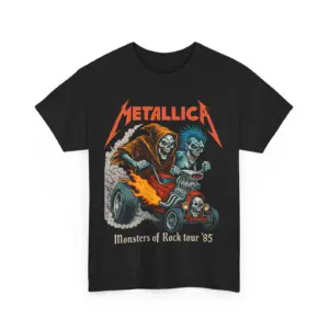 Metallica Graphic Print World Tour 2025 T-Shirt